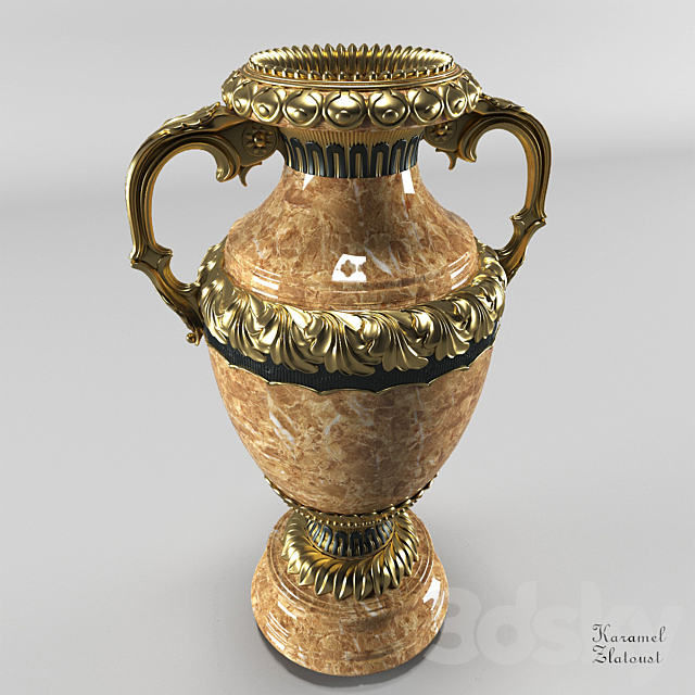 Zlatoust caramel 3DS Max Model - thumbnail 2