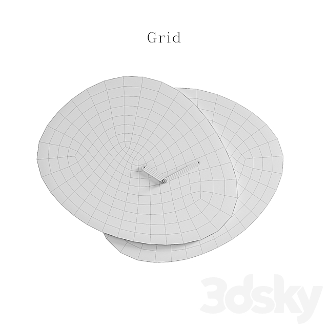 Allora clock 3DSMax File - thumbnail 4