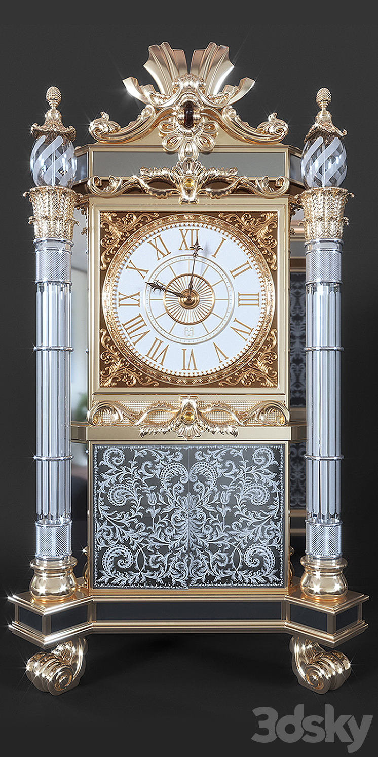 Baldi Home Jewels Clock 3DS Max - thumbnail 2