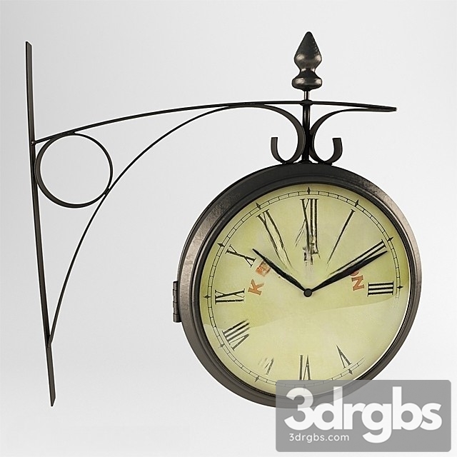 Classic Clock 16 3dsmax Download - thumbnail 1