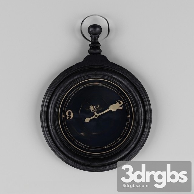 Classic Clock 4 3dsmax Download - thumbnail 1