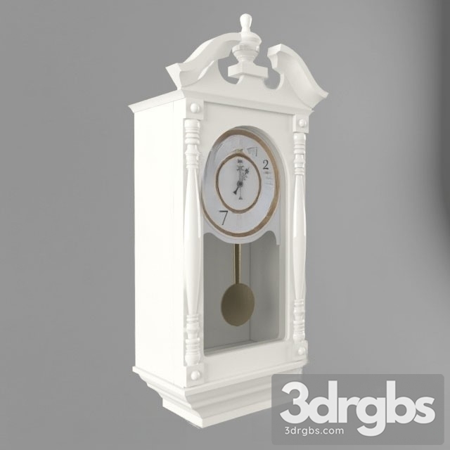 Classic Clock 6 3dsmax Download - thumbnail 1