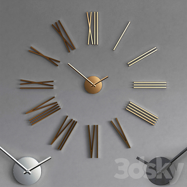 Clock 111 3DSMax File - thumbnail 1