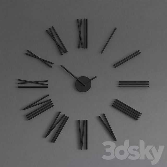 Clock 111 3DSMax File - thumbnail 4