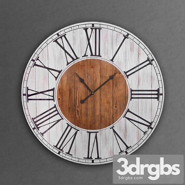 Clock 124 3dsmax Download - thumbnail 1