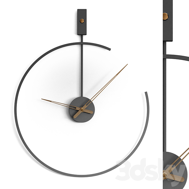 Clock 233 3ds Max - thumbnail 1