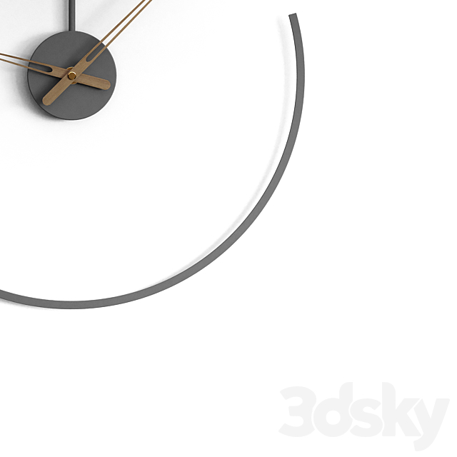 Clock 233 3ds Max - thumbnail 3