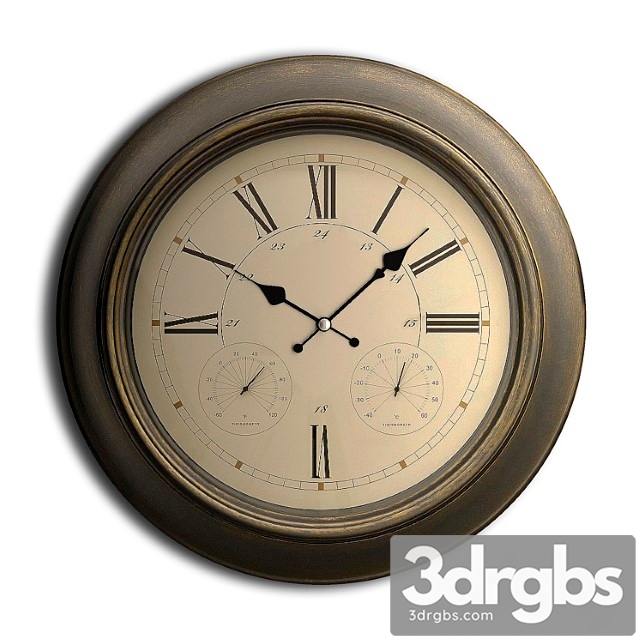 Clock 41 3dsmax Download - thumbnail 1