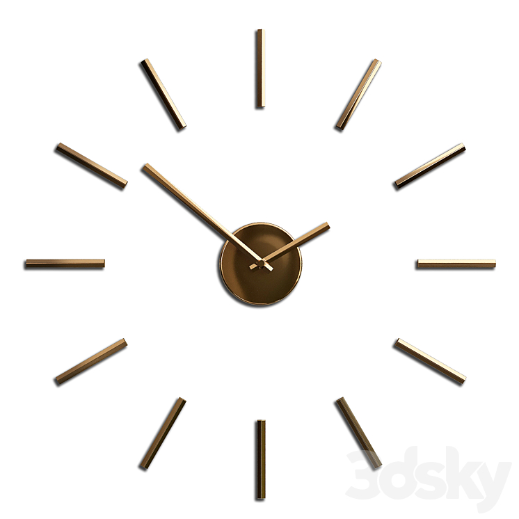 Clock 58 3DS Max - thumbnail 1