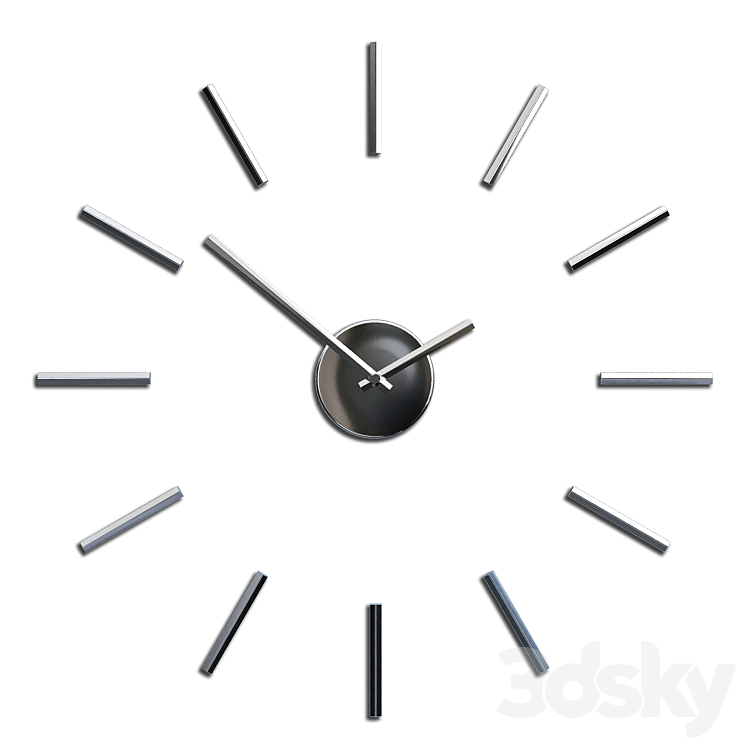 Clock 58 3DS Max - thumbnail 2