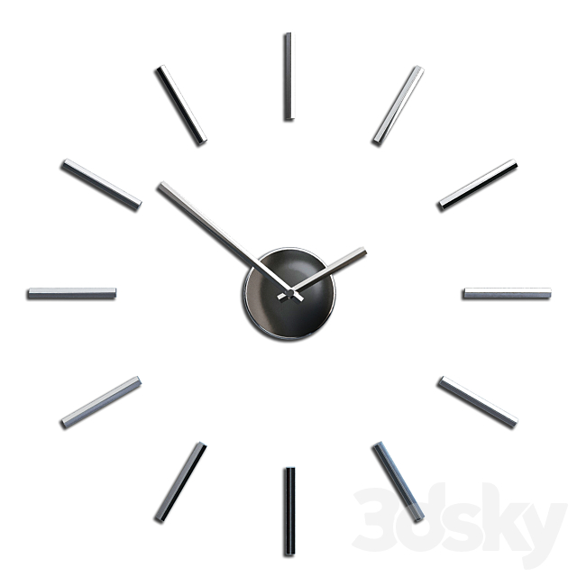 Clock 58 3DSMax File - thumbnail 2