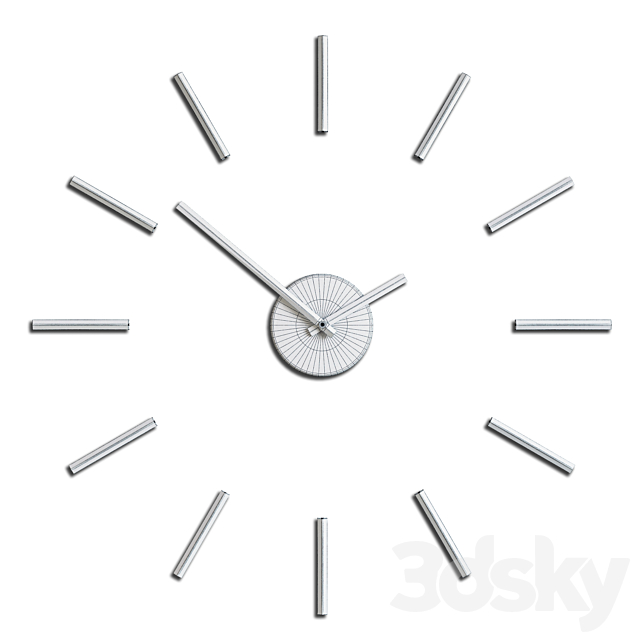 Clock 58 3DSMax File - thumbnail 3