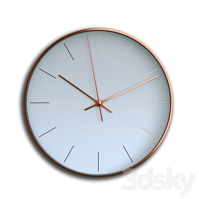 Clock 63 3DSMax File - thumbnail 2