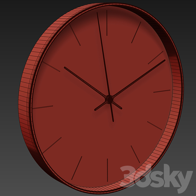 Clock 63 3DSMax File - thumbnail 3