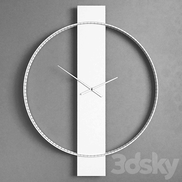 Clock 64 3ds Max - thumbnail 2