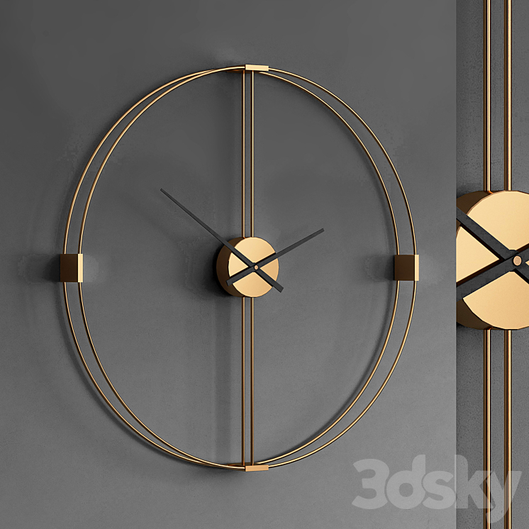 Clock 70 3DS Max - thumbnail 1