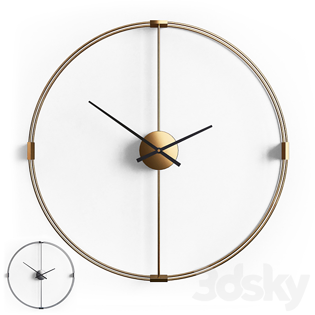 Clock 70 3DSMax File - thumbnail 3