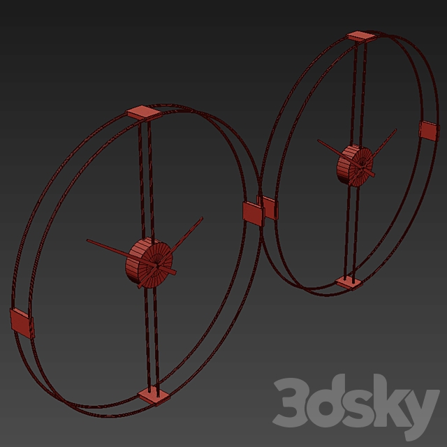 Clock 70 3DSMax File - thumbnail 4