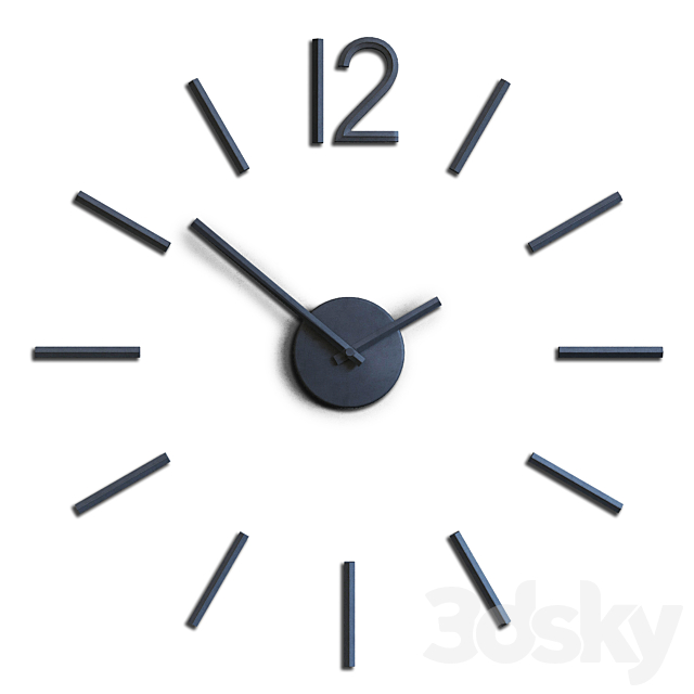 Clock 71 3ds Max - thumbnail 1