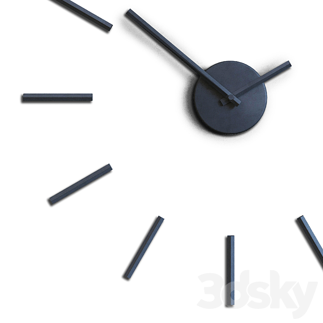 Clock 71 3ds Max - thumbnail 2