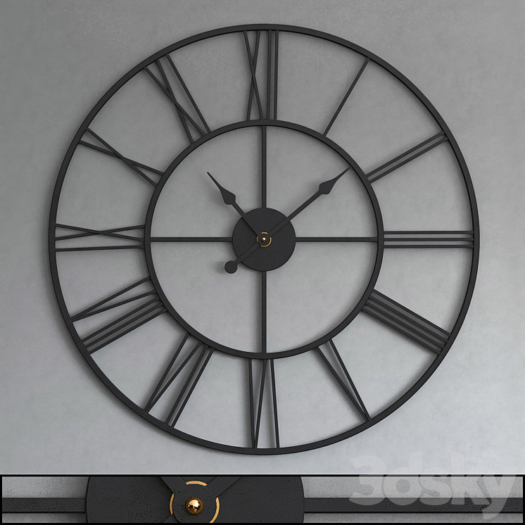 Clock 99 3DS Max - thumbnail 1