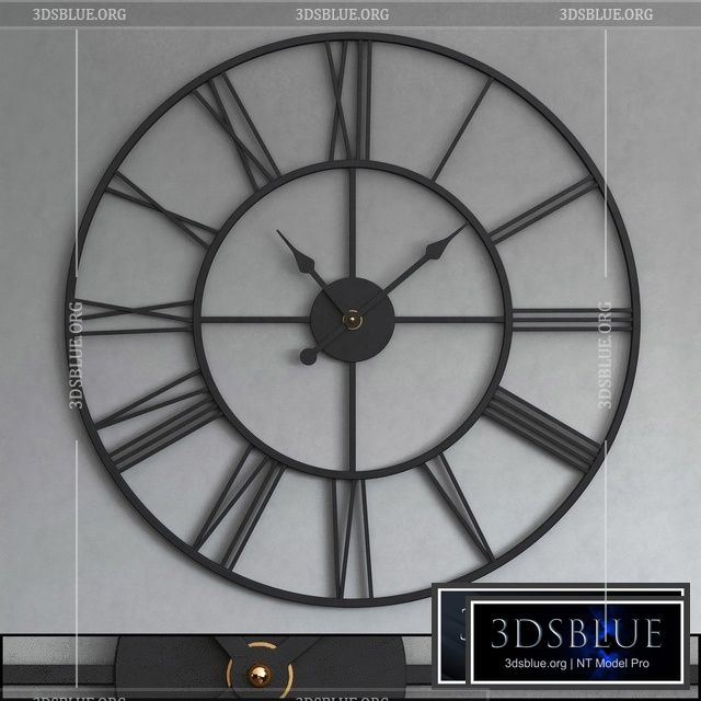 Clock 99 3DS Max - thumbnail 3