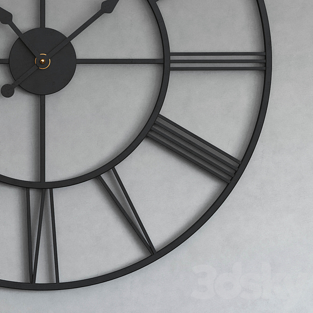 Clock 99 3DSMax File - thumbnail 2