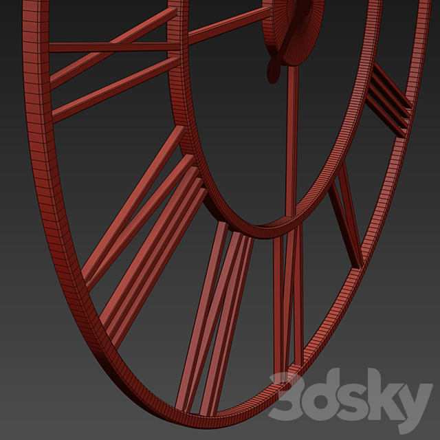 Clock 99 3DSMax File - thumbnail 5