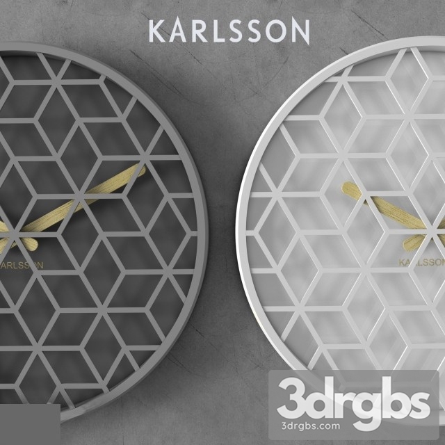 Clock Karlsson 3dsmax Download - thumbnail 1