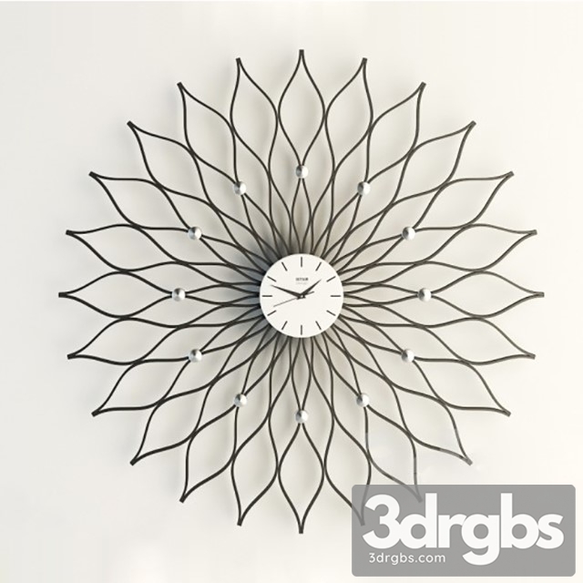 Clock Nomon 3dsmax Download - thumbnail 1