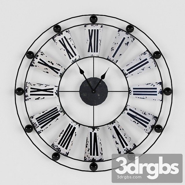 Clock Pacific Lifestyle 3dsmax Download - thumbnail 1