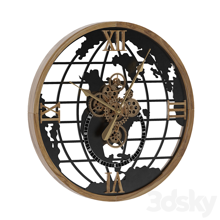 clock02 3DS Max - thumbnail 2