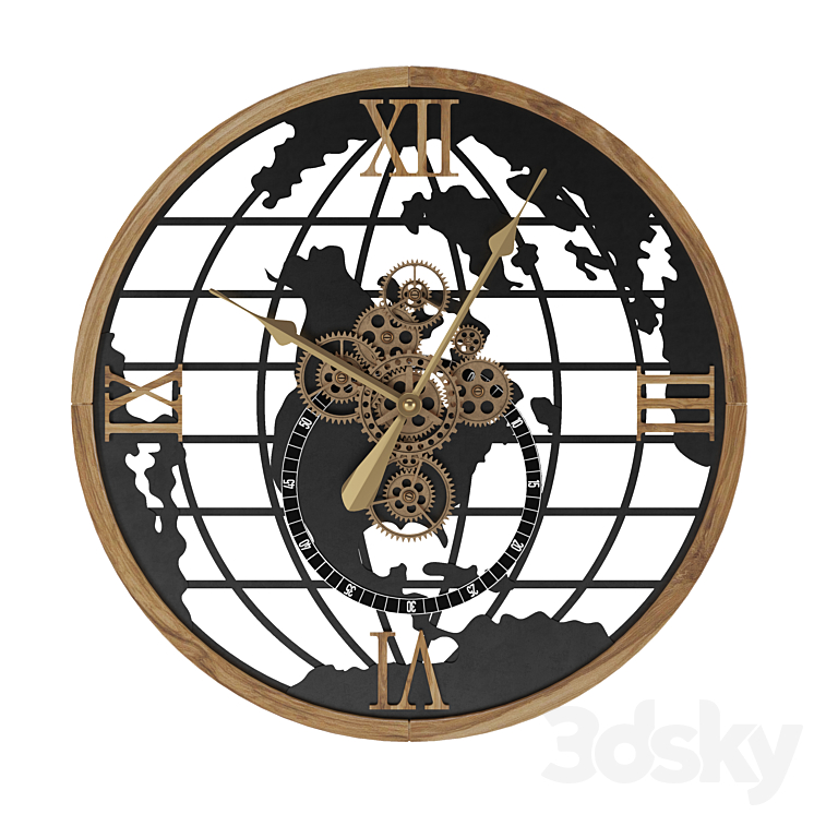 clock02 3DS Max - thumbnail 1