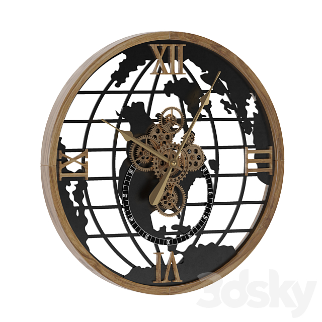 clock02 3DSMax File - thumbnail 2