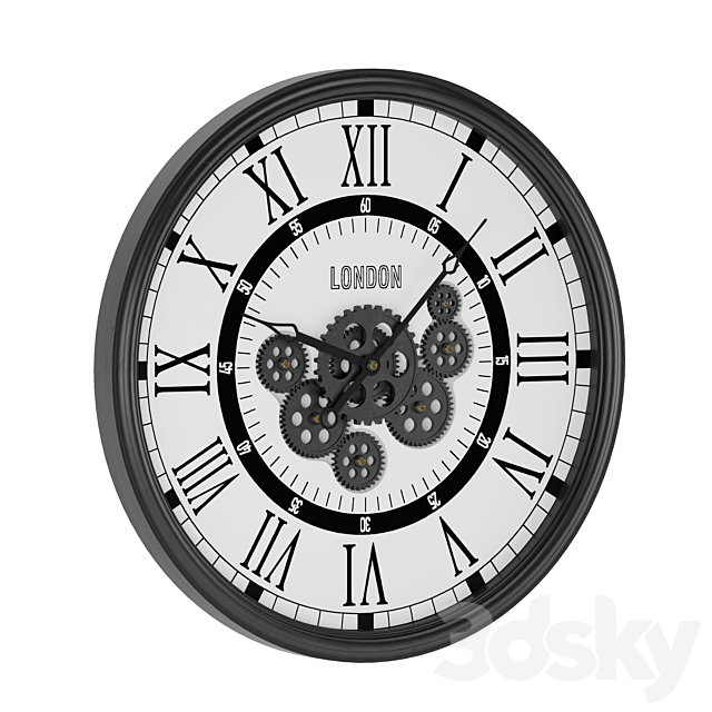 clock1 3ds Max - thumbnail 2