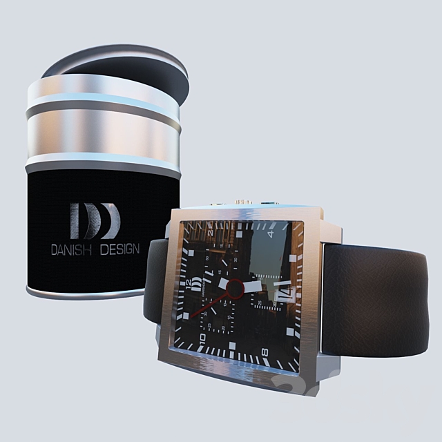 Danish Design Watches 3DSMax File - thumbnail 1