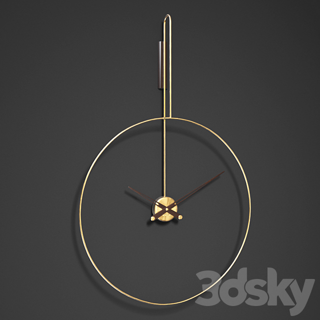 Daro Clock 3DSMax File - thumbnail 2