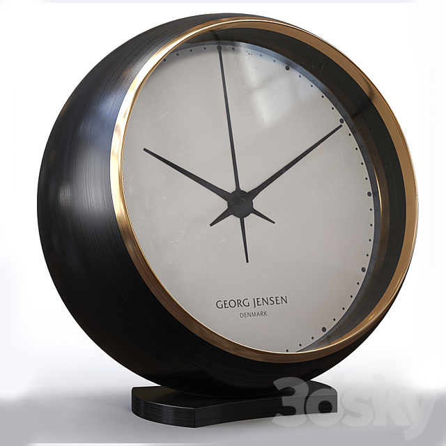 GEORG JENSEN-Alarm Clock 3DSMax File - thumbnail 1