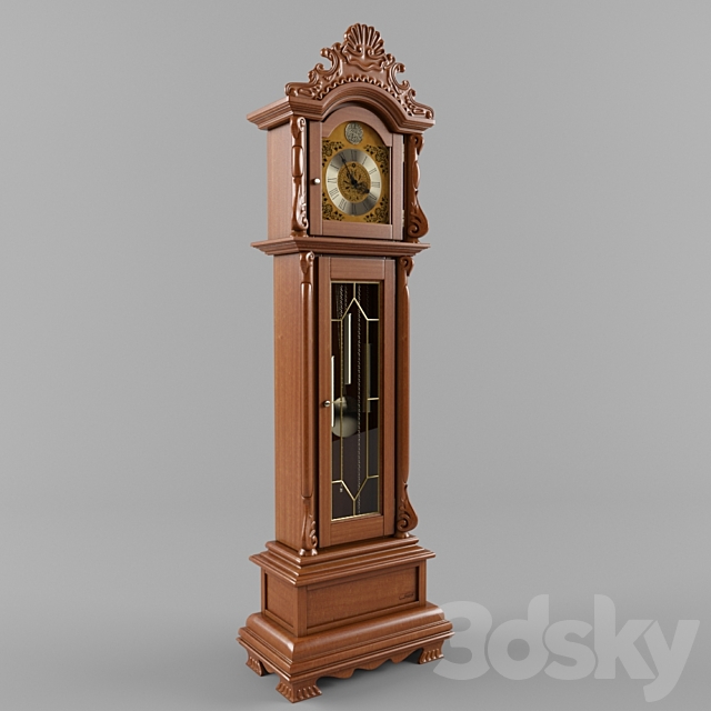 Grandfather Clocks 3DSMax File - thumbnail 1