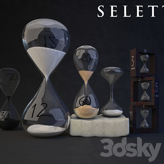 Hourglass Seletti 3DSMax File - thumbnail 1