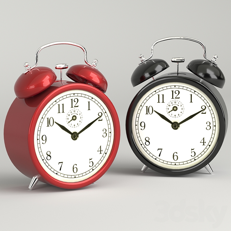 ikea clock DEKAD 3DS Max - thumbnail 1