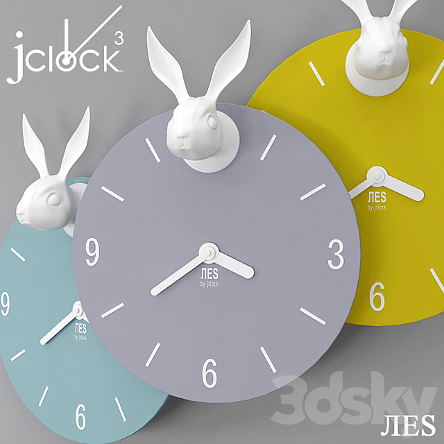 JClock LES _ FOREST _ LES watches 3DSMax File - thumbnail 2