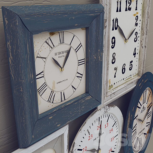 Kare Design Wall Clock 3DSMax File - thumbnail 2