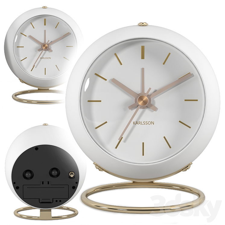 Karlsson Alarm Clock Globe 3DS Max - thumbnail 1