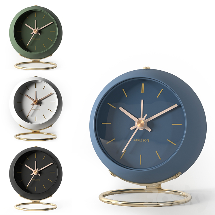 Karlsson Alarm Clock Globe 3DS Max - thumbnail 2