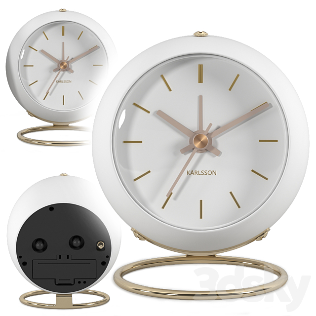 Karlsson Alarm Clock Globe 3DSMax File - thumbnail 1