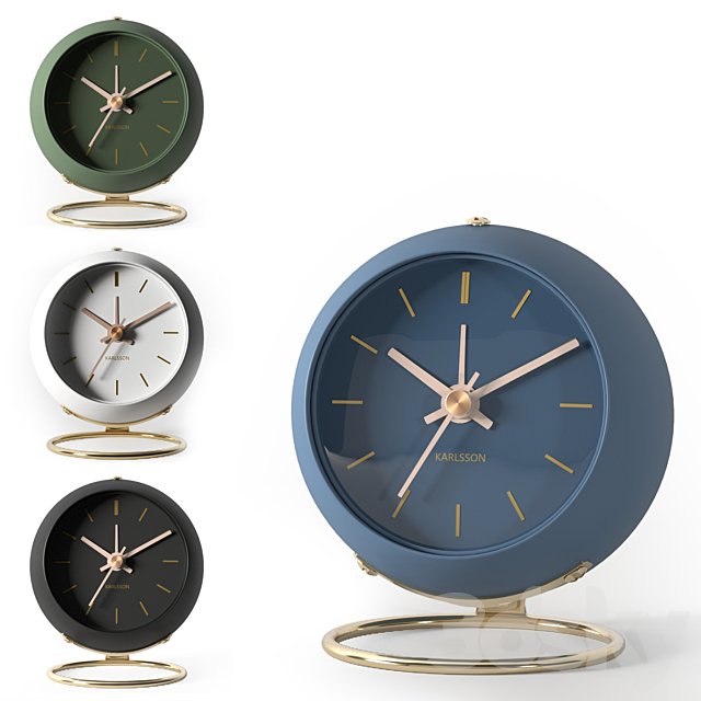 Karlsson Alarm Clock Globe 3DSMax File - thumbnail 2