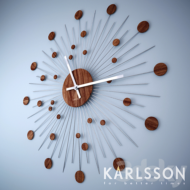 Karlsson remote discs 3ds Max - thumbnail 1