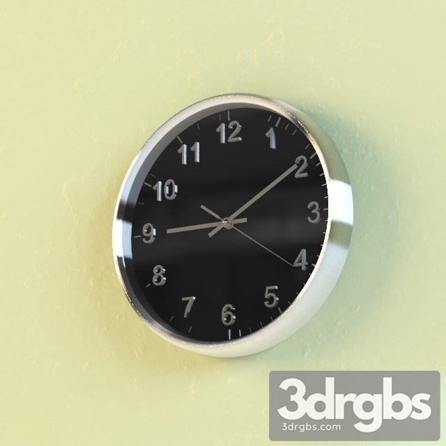 Modern Clock 1 3dsmax Download - thumbnail 1