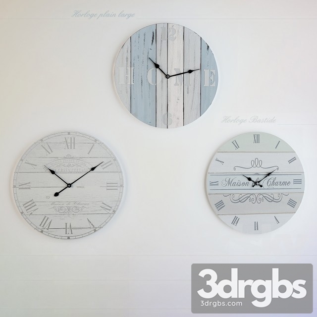 Modern Clock 11 3dsmax Download - thumbnail 1